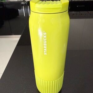Starbucks Bright Yellow Vacuum Insulated Tumbler